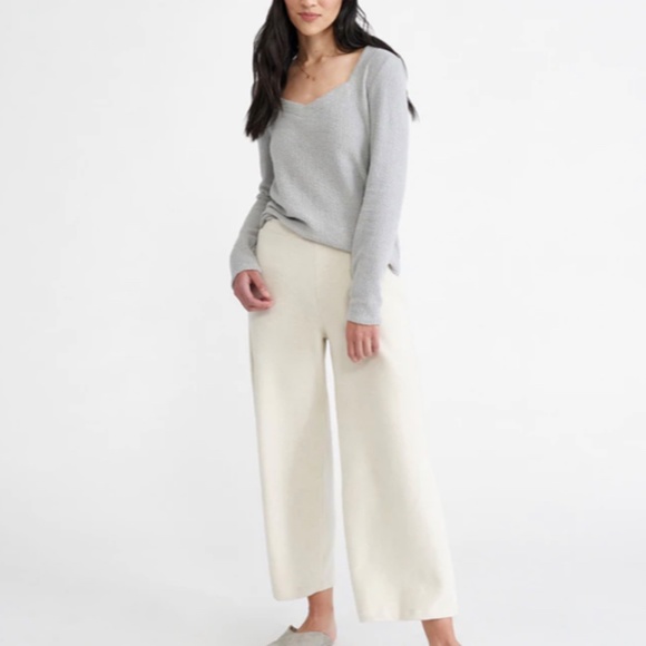 Amour Ver Pia Cloud Rib Top XS Dove Grey - Picture 4 of 7